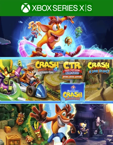 CRASH BANDICOOT CRASHIVERSARY BUNDLE - XBOX SERIES X/S