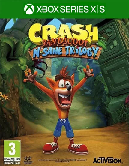 CRASH BANDICOOT N SANE TRILOGY - XBOX SERIES X/S