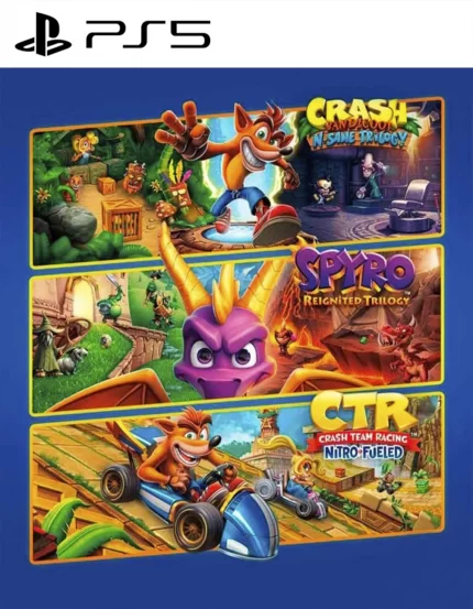 CRASH MAS SPYRO TRIPLE PLAY BUNDLE PS5